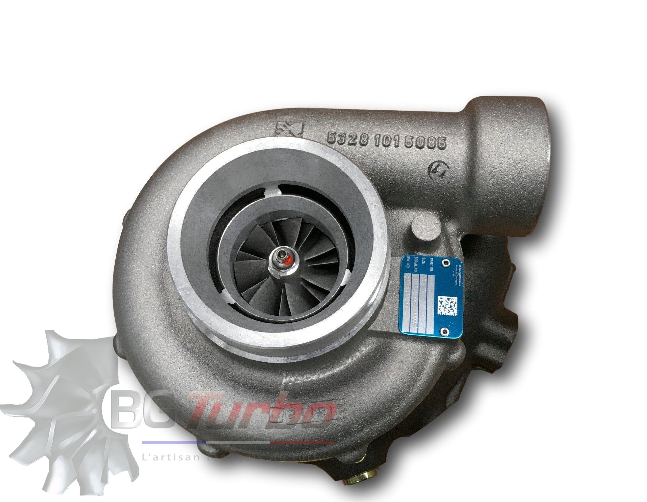 TURBO BORGWARNER K27 NEUF - MAN VOLVO PENTA MARINE G2842 TAMD61 TAMD71 5,6 6,7 L 299 350 381 CV - 53279706798 - 865428 - 848275 - 848278 - 848276 - 864878 - 3802062
